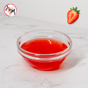 Sirop concentré de fraises fraîches de haute qualité de Taïwan en bouteille pour les ingrédients du bubble tea - Product Image 1
