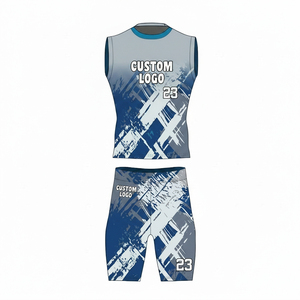 Conjunto de Chaleco sin Mangas y Pantalones Cortos Sublimados para Hombre, Estampado Geométrico, Ajustado, Transpirable, Ropa Deportiva de Poliéster - Product Image 5