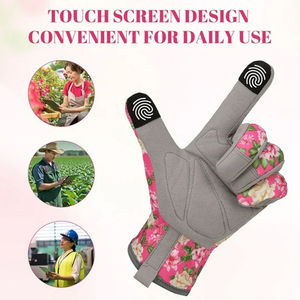 Premium Quality Comfortable Breathable Soft Leather Hand Safety Gardening <b>Gloves</b> Newest Design Gardening <b>Gloves</b> for Garden Work - Product Image 5