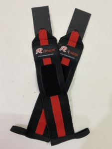 Custom Logo Weightlifting Wrist Wraps Elastic Wrist Support Gym Workout Powerlifting Training - Product Image 2