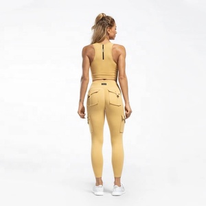 Conjunto de gimnasio para mujer, ropa deportiva, chándal, mallas para correr, ropa activa para Yoga y Fitness - Product Image 2