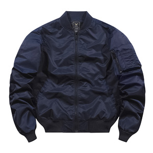 Chaqueta de Invierno para Hombre de Talla Grande, Color Sólido, de Alta Calidad, Estilo Bomber - Product Image 5