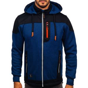 เสื้อฮู้ดโพลีเอสเตอร์2สีสำหรับผู้ชายเสื้อฮู้ดกันลมขนาดพิเศษออกแบบได้ตามต้องการ - Product Image 5