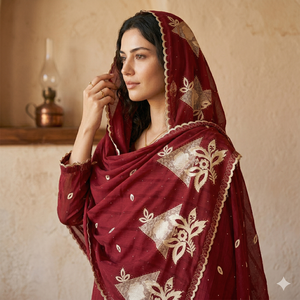 Écharpes d'été en mousseline de soie 100 % haute qualité pour femmes, brodées de fleurs et de strass, douces, légères et respirantes, vente en gros, OEM - Product Image 4