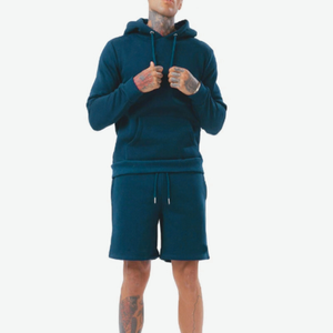Sudadera con capucha personalizable de algodón 100% para hombre, ropa de calle bordada de lana sólida de peso pesado de invierno, sudaderas térmicas teñidas lisas - Product Image 6