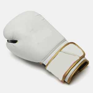 Guantes de boxeo de cuero 100% puro, personalizados, de 12 oz/16 oz/20 oz, de alta calidad, hechos en Pakistán, precio de fábrica. - Product Image 5