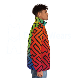 เสื้อโค้ทฟองสำหรับผู้ชาย,เสื้อแจ็คเก็ตแบบหนาพิเศษออกแบบได้ตามต้องการเสื้อโค้ทฟองสำหรับกลางแจ้ง - Product Image 3