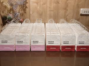 Premium Custom Printed White Kraft <b>Paper</b> Shopping Bags with Twisted Handles for Retail Boutique Gift Packaging& Wholesale Supply - Product Image 2