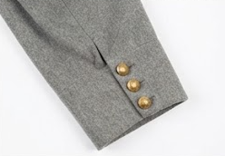 Manteau long en laine pour homme, style vintage civil, uniforme historique, tenue pour reconstitution historique en extérieur - Product Image 5