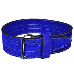 Ceinture à boucle en cuir robuste pour la musculation, l'entraînement de force et les exercices de fitness, fabriquée avec des matériaux durables - Product Image 3