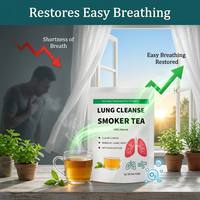 Tisane Détox Naturelle pour les Poumons à Marque Blanche OEM – Sachets de Détox aux Feuilles de Molène pour le Soutien Respiratoire des Fumeurs
