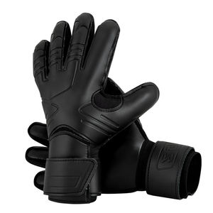 Gants de gardien de but professionnels respirants et antidérapants à doigts complets, fermeture auto-agrippante, couleurs personnalisables, design unisexe, vente en gros - Product Image 2