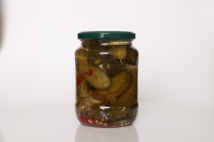 <b>Sweet</b> & <b>Sour</b> Cornichons Pickled Cucumbers in Glass Jars - Product Image 2