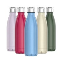 Bouteille isotherme en acier inoxydable de qualité supérieure, couvercle anti-fuite, isolation sous vide, design moderne, logo personnalisé pour la maison