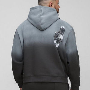 Nouvel ensemble de survêtement homme tendance, design personnalisé, prix compétitif, coupe lourde, sweat à capuche et pantalon de jogging - Product Image 6