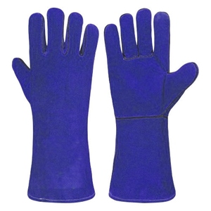 Gants de sécurité industriels en cuir de vachette ignifuge, résistants à l'abrasion, pour barbecue, grillades, viande, soudeurs, CE CATll - Product Image 2