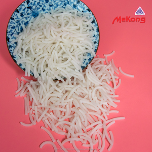 Macarrones de Arroz Sin Gluten y Sin Azúcar Marca Mekong, 200g, Forma de Macarrón Largo Blanco, Pasta de Arroz Refinado de Vietnam - Product Image 6