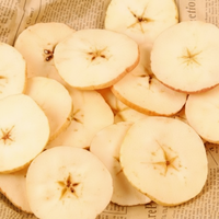 Zoete Biologische Vriesgedroogde (FD) Non-GMO 100% Pure Natuurlijke Appelchips EU Gecertificeerd Vacuümverpakt Groothandel Beste Prijs India