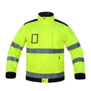 เสื้อแจ็คเก็ตทำงานแบบสะท้อนแสงกันน้ำสำหรับกลางแจ้ง OEM 2026 Hi Vis ป้องกันไฟฟ้าสถิตย์ สำหรับทุกเพศ  ความปลอดภัยบนท้องถนน  พร้อมโลโก้ที่ปรับแต่งได้ - Product Image 3