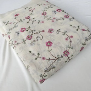 Tela de Bordado de Hilo Múltiple de Algodón Cora Suave de Excelente Calidad para Vestidos de Fiesta, Disponible para Suministro Mundial - Product Image 6
