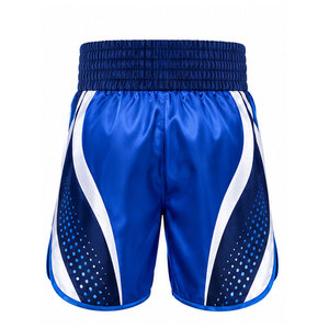 Pantalones Cortos de Boxeo para Hombre, Premium, Atléticos, Cómodos, Ligeros, Duraderos, Diseño 100% Poliéster para Boxeo Amateur y Profesional - Product Image 2
