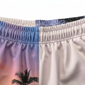 Women's Custom Board Shorts Stylish Summer Casual Outdoor Windproof Athletic Breathable Quick Dry Eco-Friendly <b>Drawstring</b> - Product Image 6