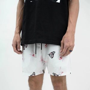 <b>Athletic</b> Mesh Shorts Men Sports Workout Lightweight Breathable Training Fitness Summer Beach - Product Image 1