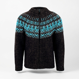 Sudadera de forro polar extragrande personalizada con media cremallera para hombre, estilo streetwear, de peso pesado y hombro caído - Product Image 5