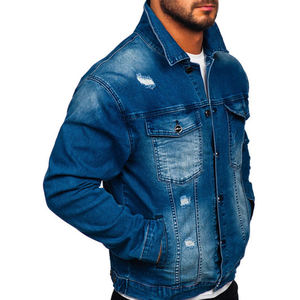 Veste pour homme en jean vintage, style designer, sur mesure, avec détails de réparation en selvedge, coupe oversize, en coton épais, style couverture, pour le travail - Product Image 4