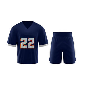 Tenues de lacrosse respirantes en polyester personnalisées pour hommes et jeunes, séchage rapide, antibactériennes aux ions d'argent, ensemble de sublimation pour équipe - Product Image 4