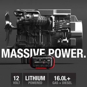 Arrancador de Baterías UltraSafe 5250A – Batería de Litio de 12V, Caja de Arranque Portátil, Banco de Energía y Cables de Arranque - Product Image 4