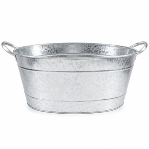 Cesta de servir galvanizada, mini cubo metálico, cesta para patatas fritas, para restaurante, comida rápida, recipientes para aperitivos, cubo ovalado para pollo - Product Image 4