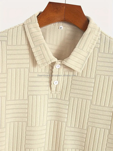 POLO de verano para hombre, camiseta de Jersey transpirable con botones bordados, polos de manga corta, polos para hombre - Product Image 3