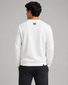 Sudadera de cuello redondo de forro polar transpirable de secado rápido, lisa y teñida, personalizada para invierno, con estampado de moda para hombre - Precio de ropa de invierno - Product Image 2