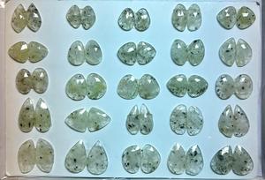 พลอยควอตซ์รูไทล์สีทองธรรมชาติแท้ รูปทรงโรสคัต 150 กะรัต แบบเม็ดเดี่ยว สำหรับทำเครื่องประดับ - Product Image 5