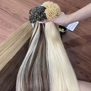 PEINADOS DE LUJO, Extensiones de Cabello Natural con Punta de Queratina, Coloridas, Súper Sedosas y Lisas, Listas para Enviar - Product Image 2