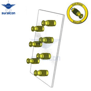 Adaptateur de transfert de liquide de précision, longueur 3 cm / 1-1/4 pouces, finition dorée, connecteur de transfert de liquide de précision, seringue réutilisable en acier inoxydable - Product Image 5