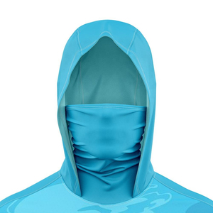Máscara Facial con Capucha para Pesca, 100% Fibra, Mangas Largas, Secado Rápido, Protección UPF 50, Resistente al Viento - Product Image 2