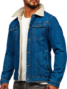 Vestes en jean pour hommes en gros, couleur unie personnalisée, col montant, respirantes, imperméables, fabriquées au Pakistan - Product Image 5