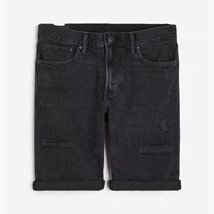 Shorts de Mezclilla Azul Claro de Alta Calidad OEM para Mujer, Corte Recto, Cintura Media, Lavado a la Piedra, Algodón, Estilo Casual de Verano con Colores Sólidos - Product Image 6