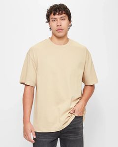 Men <b>Acid</b> Wash Tee Oversized <b>Drop</b> Shoulder Boxy Fit Short Sleeve Casual Cotton Loose Fit Streetwear Top top mens oversized boxy - Product Image 6