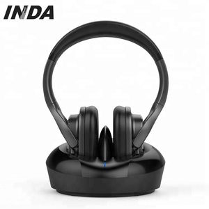 Auriculares Inalámbricos para TV con Base de Carga Automática - Auriculares Supraaurales para Ver Películas Tarde Noche, Sin Molestar a la Familia ni a los <span class=keywords><strong>Vecinos</strong></span> - Product Image 2