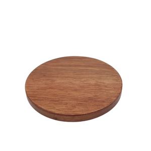 Décoration de Table sous-verre rond en bois couleur naturelle Design de luxe tapis d'ustensiles de cuisine & coussins en vrac - Product Image 1