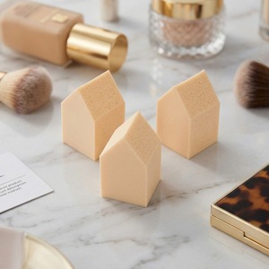 [K-ESSENTIALS] Ensemble de houppettes de beauté hygiéniques jetables beiges portables multi-usages pour le maquillage - Product Image 5