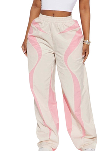 Ensemble 2 pièces coupe-vent zippé de haute qualité pour femme, nouveau style, avec logo personnalisé, faible MOQ - Product Image 3