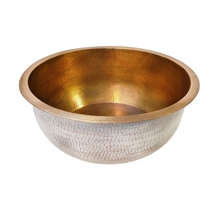 Cuenco grande profesional de cobre para spa de pies y tratamiento de pedicura con apariencia elegante y con estilo. - Product Image 4