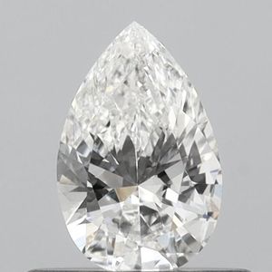 Diamant de laboratoire cultivé en CVD de 0,38 ct, taille poire, couleur F, pureté VVS2, pour la fabrication de bijoux - Product Image 1