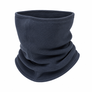 Ensemble de survêtement polaire 3 pièces pour homme : sweat à capuche demi-zip avec cache-visage intégré, panneaux contrastants et pantalon cargo ample – Vêtements d'hiver OEM ODM en gros - Product Image 5