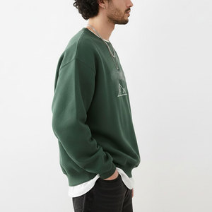 Sweat-shirt épais pour homme, pour un usage quotidien décontracté, avec un design moderne et simple, coupe confortable et sensation de chaleur pour les journées fraîches - Product Image 3