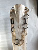 Collier en corne de buffle fait main, de haute qualité, éco-responsable, bijoux ethniques, pendentif pour femmes, style imitation antique moderne
